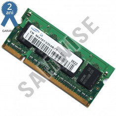 Memorie Laptop, Notebook, 2GB Samsung DDR2 667MHz 2RX8 SODIMM foto