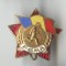 FGMA - GATA PENTRU MUNCA SI APARARE RPR ( Republica Populara Romana), Insigna veche anii 1950