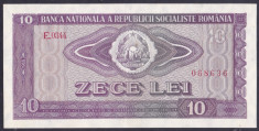 Bancnota Romania 10 Lei 1966 - P94 aUNC+ foto