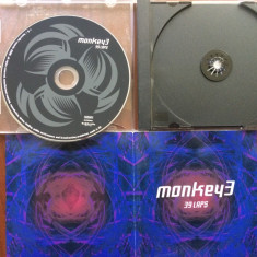 monkey 3 / 39 laps cd disc muzica stoner post rock buzzville records 2006 VG+