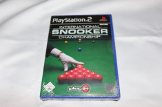 [PS2] International Snooker Championship - joc original Playstation 2 PS2 - NOU foto