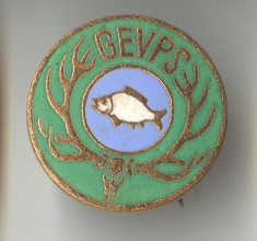 GEVPS - Insigna PESCUIT - VANATOARE foto