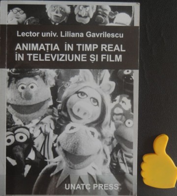 Animatia in timp real in televiziune si film Liliana Gavrielescu foto