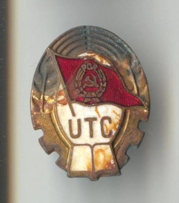 UTC - TINERET - PIONIERI - Insigna EMAIL foto