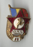 GMA - GATA PENTRU MUNCA SI APARARE RPR CATEGORIA A 2a Insigna VECHE 1949