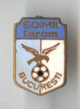 SOIMII TAROM BUCURESTI - Insigna veche de FOTBAL 1970 - SUPERBA