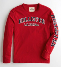 Bluza Hollister rosie mas M-Reducere finala! foto