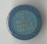 1888-1998 REGIA DE APA BUCURESTI - Insigna