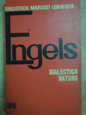 DIALECTICA NATURII - ENGELS foto