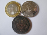 Cumpara ieftin Lot 3 monede colectie, Europa, Cupru-Nichel