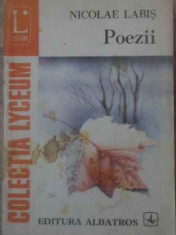 POEZII - NICOLAE LABIS foto