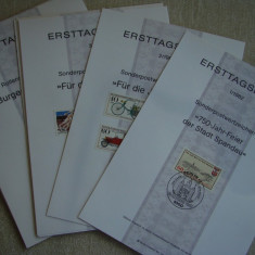 Carton Filatelic Prima Zi BERLIN (ERSTTAGSBLATT) - 1982 Complet