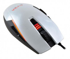 Mouse Gaming EVGA TORQ X5, 6400 DPI, Optic (Alb) foto