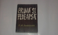 F.M.DOSTOIEVSKI - CRIMA SI PEDEAPSA foto