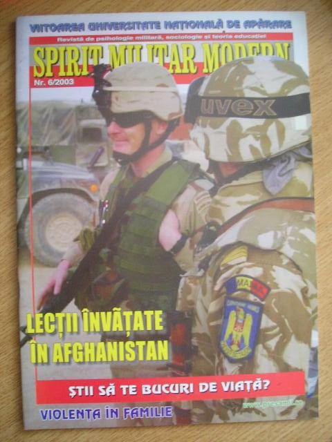 myh 111 - Revista Spirit milita modern nr 6/2003 - piesa de colectie