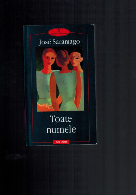 Jose Saramago - Toate numele foto
