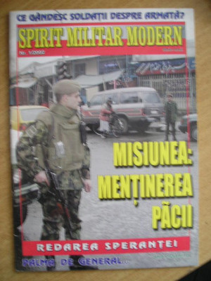 myh 111 - Revista Spirit militar modern nr 1/2002 - piesa de colectie foto
