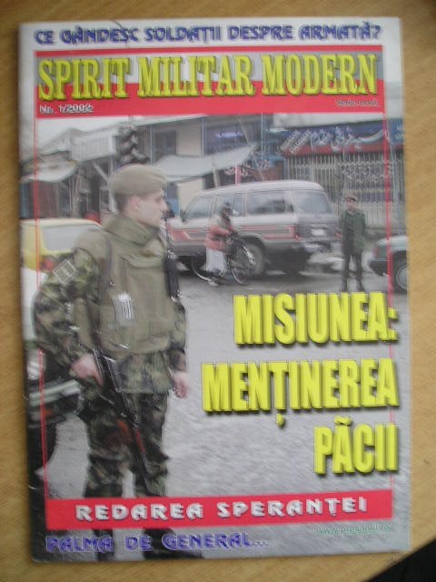 myh 111 - Revista Spirit militar modern nr 1/2002 - piesa de colectie