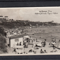 CONSTANTA CARMEN SILVA VEDERE GENERALA PLAJA SI FALEZA CIRC 1938 FOTO AGFA