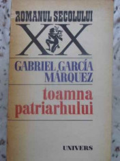 TOAMNA PATRIARHULUI - GABRIEL GARCIA MARQUEZ foto