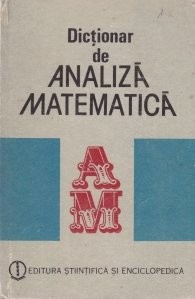 Dicționar de analiză matematică foto