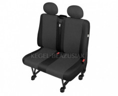 Huse scaun bancheta auto cu 2 locuri Ares DV2 L pentru Citroen Jumper, Fiat Ducato, Ford Transit, Mercedes Sprinter, Peugeot Boxer, Vw LT foto