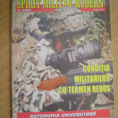 RWX 09 - REVISTA MILITARA 38 - 4/2003 - PIESA DE COLECTIE!!!