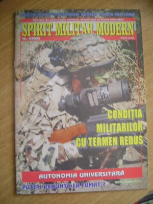 myh 111 - Revista Spirit militar modern nr 4/2003 - piesa de colectie foto