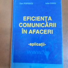 Popescu și Chivu, Eficiența comunicării în afaceri aplicații, Bucuresti 2004 026