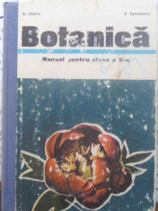 BOTANICA MANUAL PENTRU CLASA A V-A - AL. DABIJA, E. SANIELEVICI foto