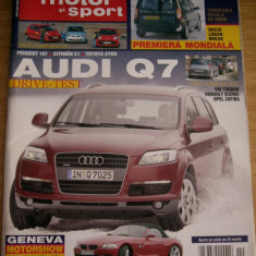 myh 112 - REVISTA AUTO MOTOR SI SPORT 75 - APRILIE 2006 - PIESA DE COLECTIE