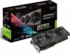 Placa video ASUS GeForce GTX 1070 Ti STRIX GAMING A8G 8GB DDR5 256-bit foto