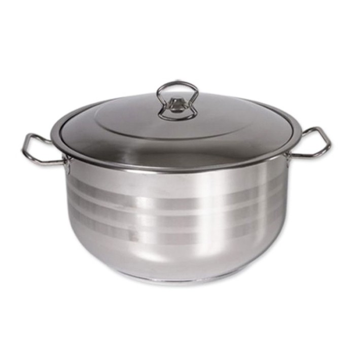 Oala inox Zilan, 6 l, nr 24, 3 straturi Oala inox Zilan, 6 l, nr 24, 3 straturi