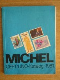 myh 15 - Catalog filatelic - Michel - CEPT/UNO Katalog - ed 1981