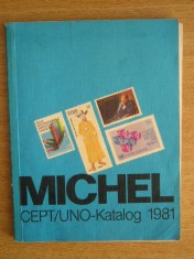 myh 15 - Catalog filatelic - Michel - CEPT/UNO Katalog - ed 1981