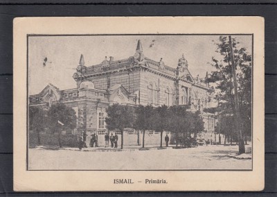 MOLDOVA BASARABIA ISMAIL PRIMARIA CIRCULATA 1924 foto