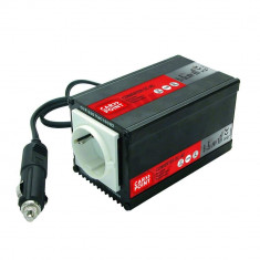 Invertor de tensiune auto Carpoint 12V-230V 150W 50Hz cu protectii la supra-sarcina baterie descarcata supravoltaj scurt-circuit foto