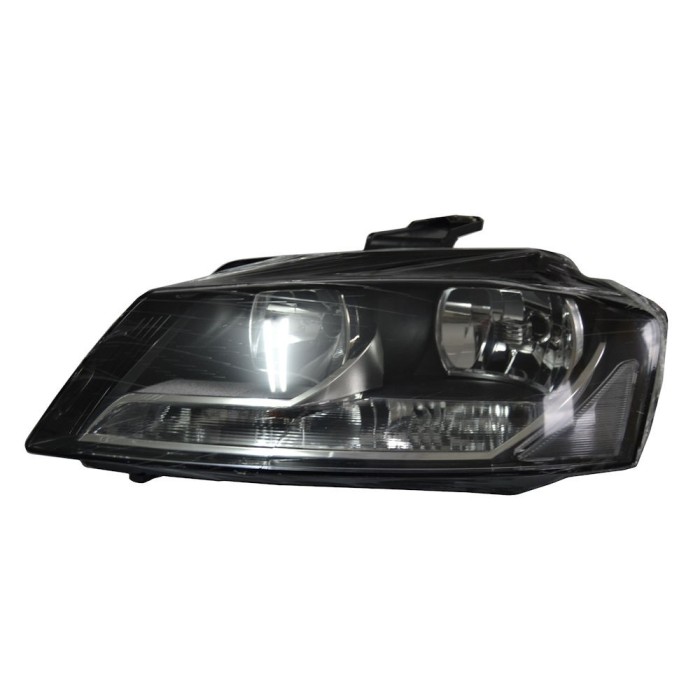 Far Audi A3 (8P) 04.2008-10.2012 TYC fata stanga , cu daytime running light , cu motoras, tip bec H7+H7 , electric Far Audi A3 (8P) 04.2008-10.2012 TYC fata stanga , cu daytime running light , cu motoras, tip bec H7+H7 , electric