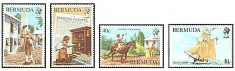 Bermuda 1984 - 200th Postal Service, serie neuzata foto