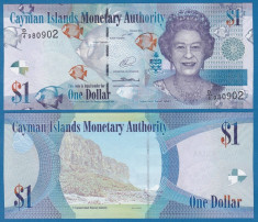 Cayman Islands 2014 - 1 dollar UNC foto
