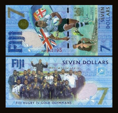 Fiji 2016 - 7 dollars UNC foto