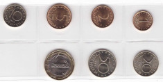 Bulgaria 1999-2002 - Set 7 monede aUNC foto