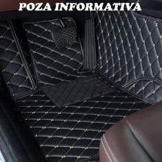 Covorase auto PREMIUM LUX Audi Q7 2005-2015 cusatura BEJ AL-130818-11 foto