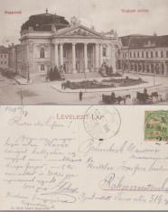 Oradea 1908 - Teatrul de Stat, circulata foto