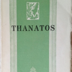 ION BIBERI - THANATOS (editia princeps, 1936)