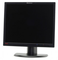 Monitor Lenovo ThinkVision L1900P, LCD, 19 inch, 1280 x 1024, 5ms, VGA, DVI, Fara picior, Grad A- foto