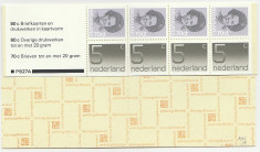 Olanda 1982 - uzuale pb27, carnet filatelic foto