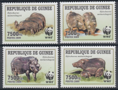 Guinea 2009 - Fauna wwf, serie neuzata foto