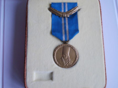 Medalia Tudor Vladimirescu cls.II in cutie foto
