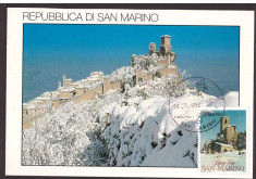 San Marino 1995 - ilustrata maxima foto